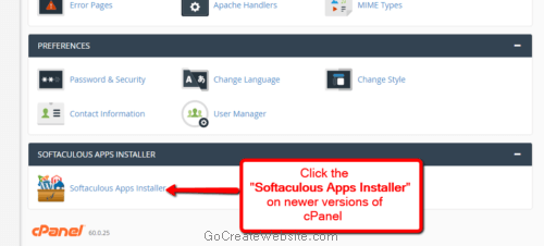 Softaculous on new versions of cPanel